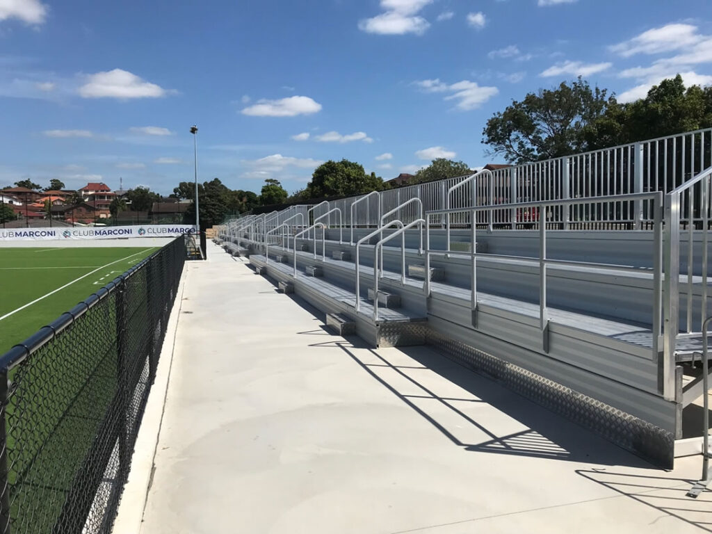 Grandstands Australia soccer stadium